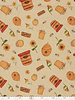 Madeline The Honeybee - linen look canvas
