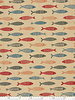 Madeline The Fish - linnen look canvas
