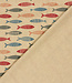The Fish - linnen look canvas