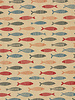 Madeline The Fish - linnen look canvas