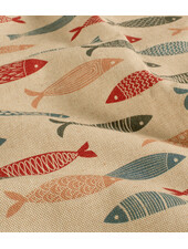 Madeline The Fish - linnen look canvas