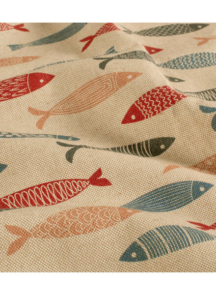 Madeline The Fish - linnen look canvas