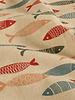 Madeline The Fish - linen-look canvas