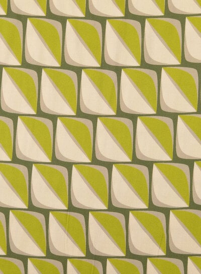 Nova lime satin rayon