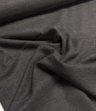 anthracite melange - woven bamboo - recycled, very flowing fabric and wrinkle-free