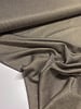 beige and anthracite twill stripes - woven bamboo - recycled, very flowing fabric and wrinkle-free
