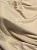 beige - prachtige subtiele bamboe ribtricot