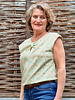 Madeline linnen viscose blend frisse takjes mint