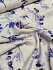 Madeline linnen viscose blend eucalyptustakjes paarsblauw