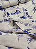 Madeline linnen viscose blend eucalyptustakjes paarsblauw