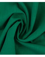 effen emeraldgroen linnen