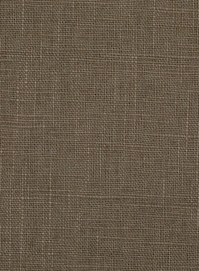 plain taupe linen
