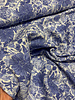 Swafing Delft blue floral print - tetra / double gauze
