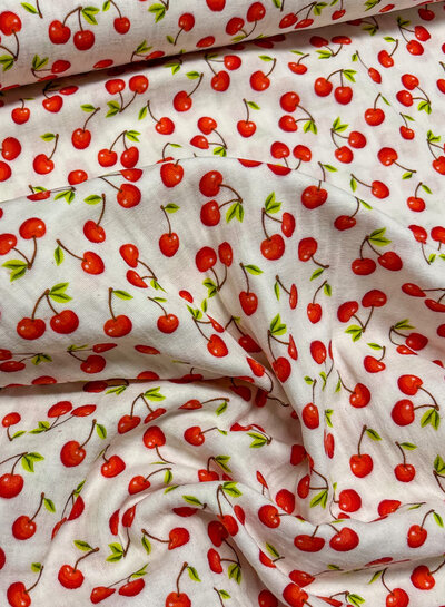 Swafing small cherries - double gauze / tetra