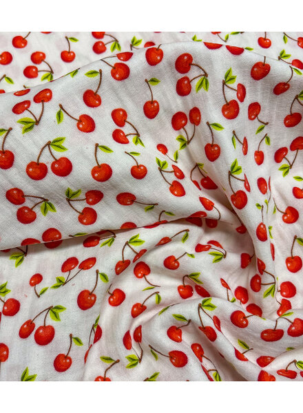 Swafing small cherries - double gauze / tetra
