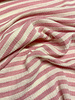Madeline pink stripes - double gauze / tetra