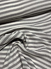 Madeline lichtgrijs strepen - double gauze / tetra