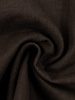 plain dark brown linen