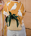 See You at Six wiggly verticals - geel - katoen canvas gabardine - papyrus crème