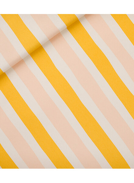 See You at Six verticals MW - cotton canvas gabardine - papyrus cream