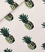 See You at Six pineapples - katoen canvas gabardine - papyrus crème