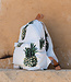 See You at Six pineapples - katoen canvas gabardine - papyrus crème