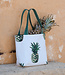 See You at Six pineapples - katoen canvas gabardine - papyrus crème