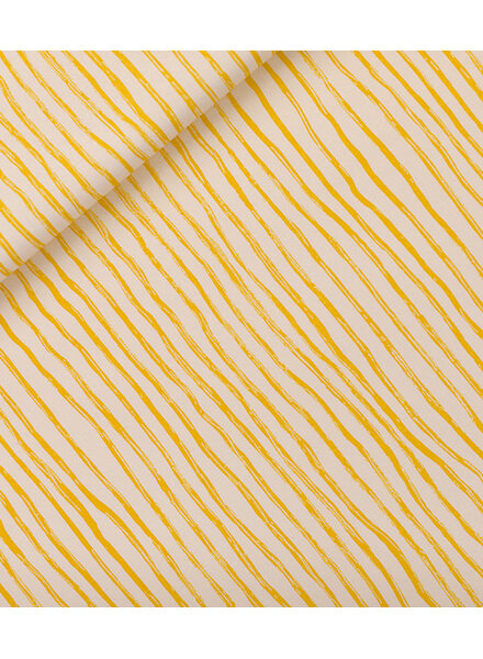 See You at Six wiggy verticals - yellow - cotton - papyrus cream