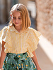 See You at Six wiggy verticals - yellow - cotton - papyrus cream