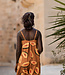 See You at Six papayas - linnen viscose blend - glazuurd gemberbruin