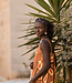 See You at Six papayas - linnen viscose blend - glazuurd gemberbruin