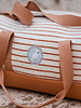 See You at Six horizontals EN - sponge - terry cloth - papyrus cream