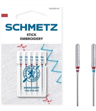 Schmetz Embroidery needles assortment 75 - 90