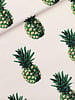 See You at Six pineapples - french terry - papyrus crème