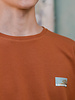 See You at Six glazed ginger brown - ribbing fabric