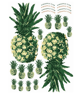 See You at Six Download - combinatiepakket - Ananas voor sleutelhanger, tas en kleding
