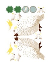 See You at Six Download - combinatiepakket - Cockatoo voor sleutelhanger, tas en kleding