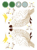 See You at Six Download - combination pack - Cockatoo for keychain, bag and clothing