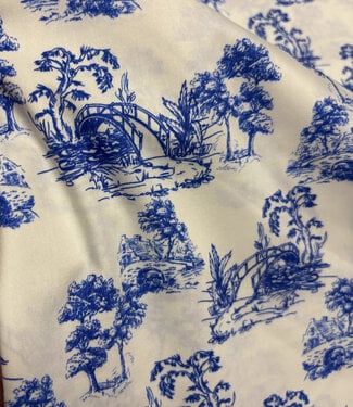 Blue Bridges - cotton