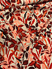 light & lush red spring print - viscose twill
