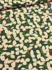 light & lush green summer print - viscose twill