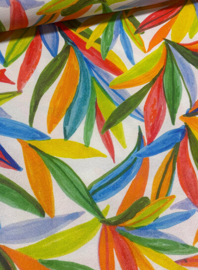 Swafing colorful leaves - canvas waterafstotend
