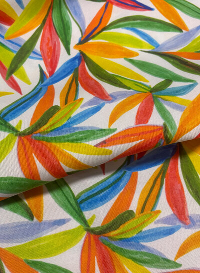 Swafing colorful leaves - water-repellent canvas