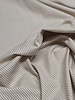 beige fijne streepjes denim