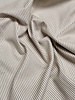 beige fijne streepjes denim