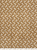 Madeline batik katoen voile - caramel cosmos