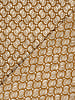 Madeline batik cotton voile - caramel cosmos