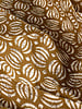 Madeline batik cotton voile - caramel cosmos