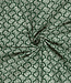 Madeline batik katoen voile - flessengroen cosmos