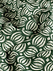 Madeline batik cotton voile - bottle green cosmos